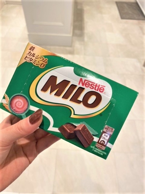 「MILO」のチョコレートサムネイル
